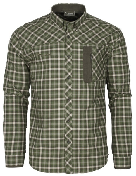 PINEWOOD - WOLF Shirt 760 760 Green/Offwhite