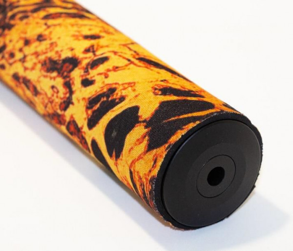 MJOENNER - Schalldämpferschutzhülle camo- orange Neoprem 40/50-300