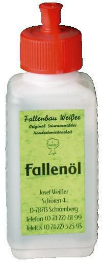 WEIßER - Fallenöl 100ml Fallenöl geruchslos