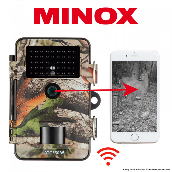 MINOX - DTC 550 WiFi Camo Blitzreichweite 15m