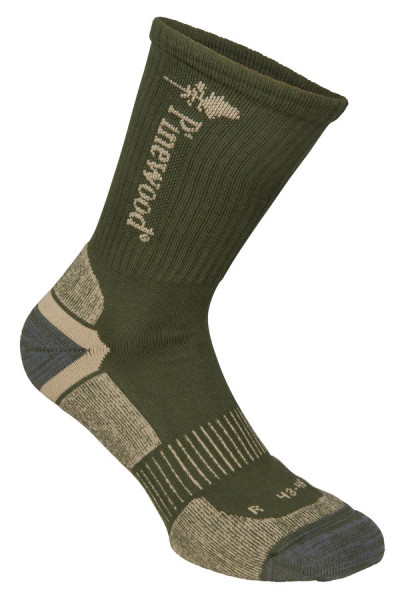 PINEWOOD - NatureSafe Coolmax Long Socks d.green