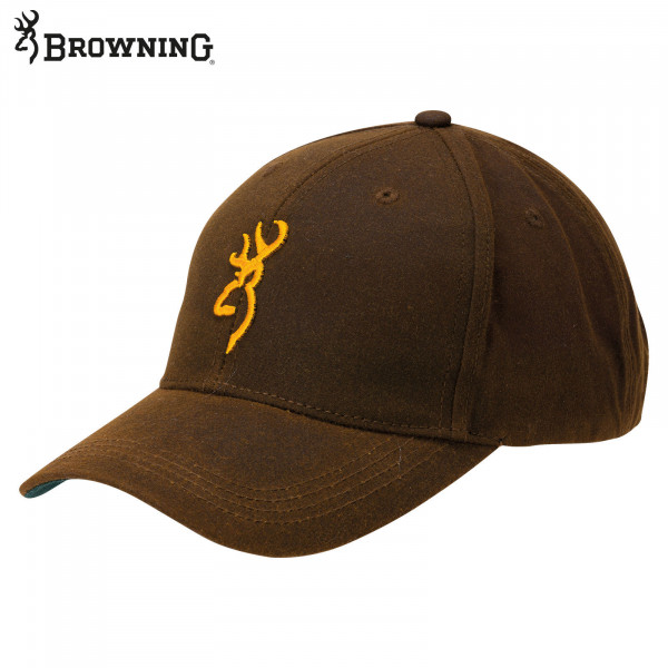 BROWNING - Kappe Dura Wax braun Einheitsgröße