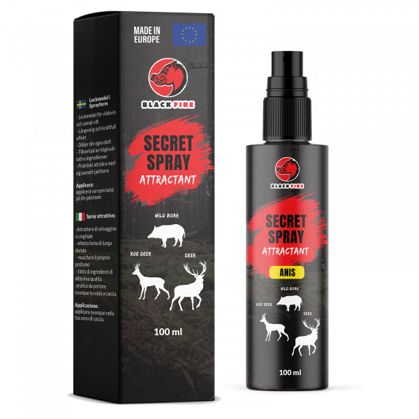 Black Fire - Secret Spray 100ml